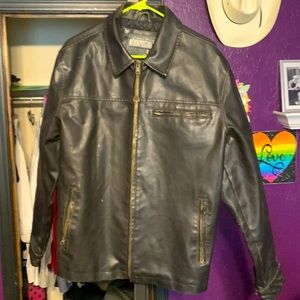 Leather jacket